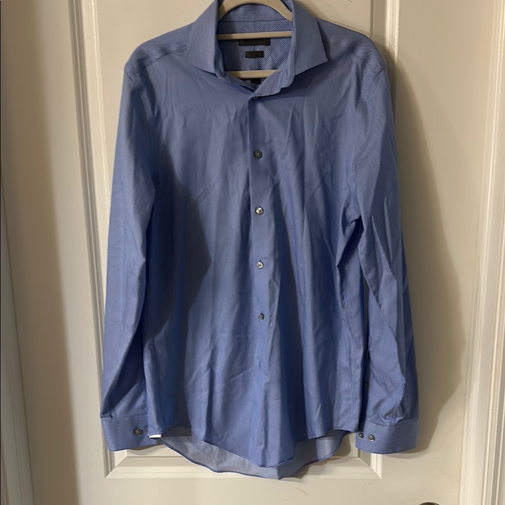 Calvin Klein Sky Blue Men's Dress Shirt